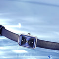 WOMEN'S SLIM RECTANGULAR LEATHER STRAP QUARTZ WATCH - Zarino Newstyle