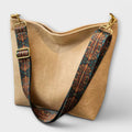 WOMEN'S SLOUCHY HOBO SHOULDER BAG WITH STATEMENT STRAP - Zarino Newstyle