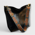 WOMEN'S SLOUCHY HOBO SHOULDER BAG WITH STATEMENT STRAP - Zarino Newstyle