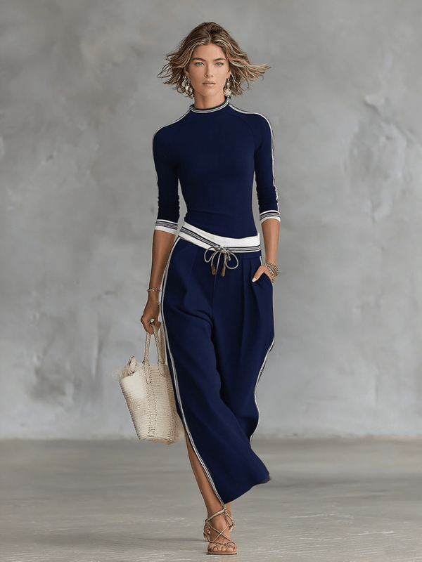 WOMEN'S SPORTY TWO-PIECE SET