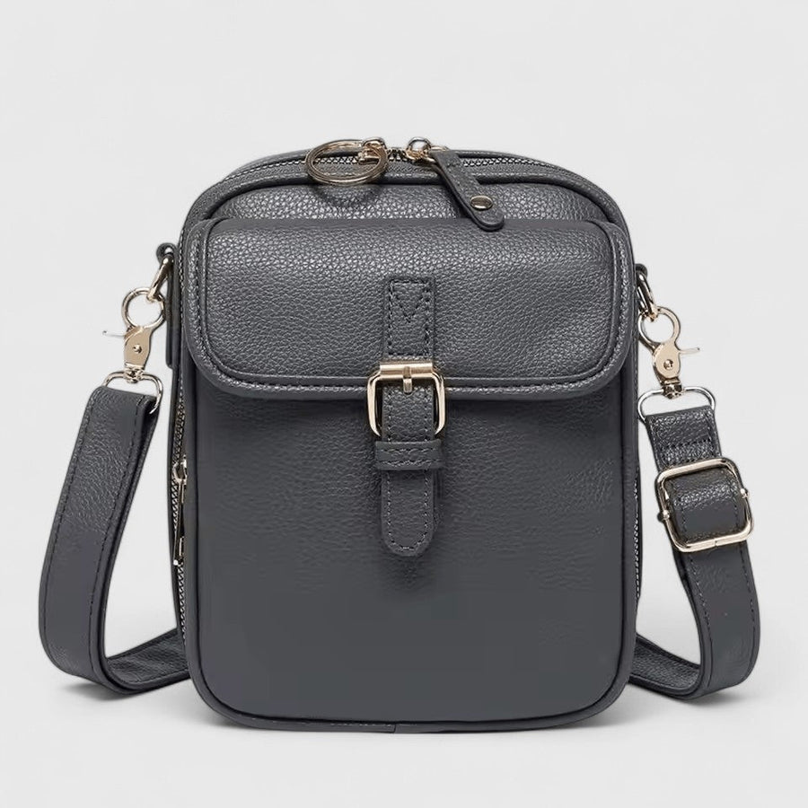 WOMEN'S SQUARE FLAP CROSSBODY SHOULDER BAG - Zarino Newstyle