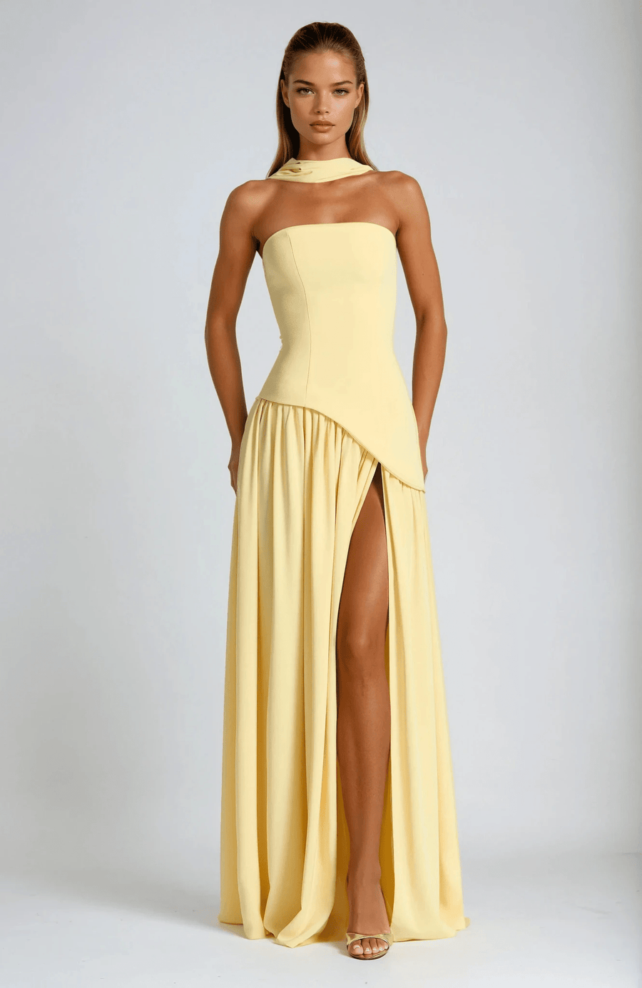 WOMEN'S STRAPLESS SUMMER MAXI DRESS - Zarino Newstyle