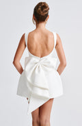 WOMEN'S STRUCTURED BOW BACK SUMMER MINI DRESS - Zarino Newstyle