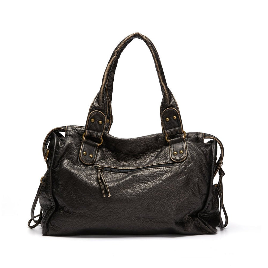 WOMEN'S STRUCTURED LEATHER CROSSBODY MESSENGER BAG - Zarino Newstyle