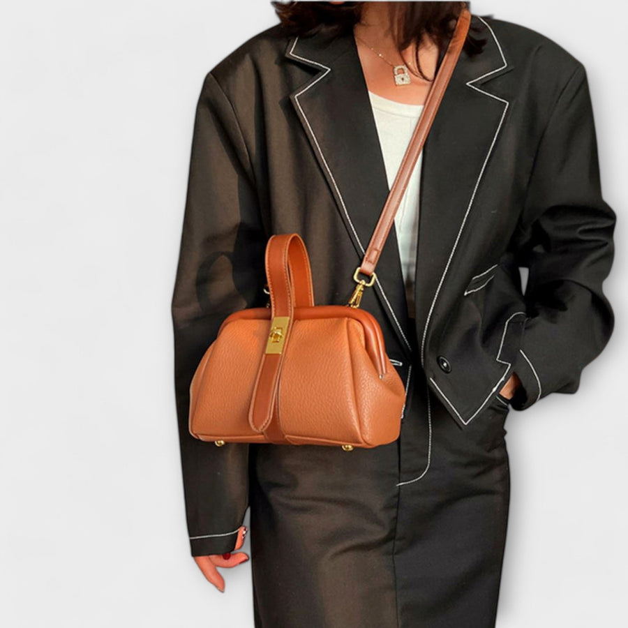 WOMEN'S STRUCTURED MINI TOP - HANDLE SUMMER HANDBAG - Zarino Newstyle