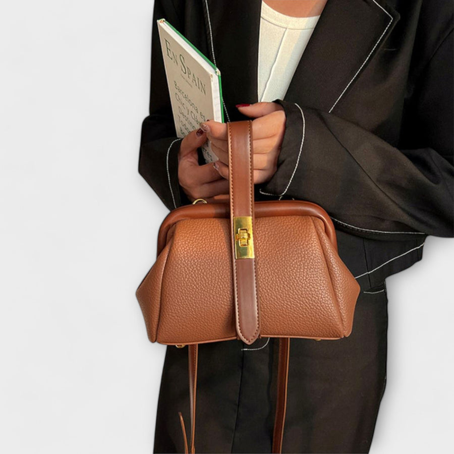 WOMEN'S STRUCTURED MINI TOP - HANDLE SUMMER HANDBAG - Zarino Newstyle