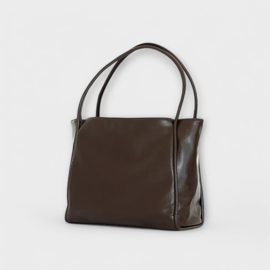 WOMEN'S STRUCTURED MINIMALIST SHOULDER TOTE BAG - Zarino Newstyle