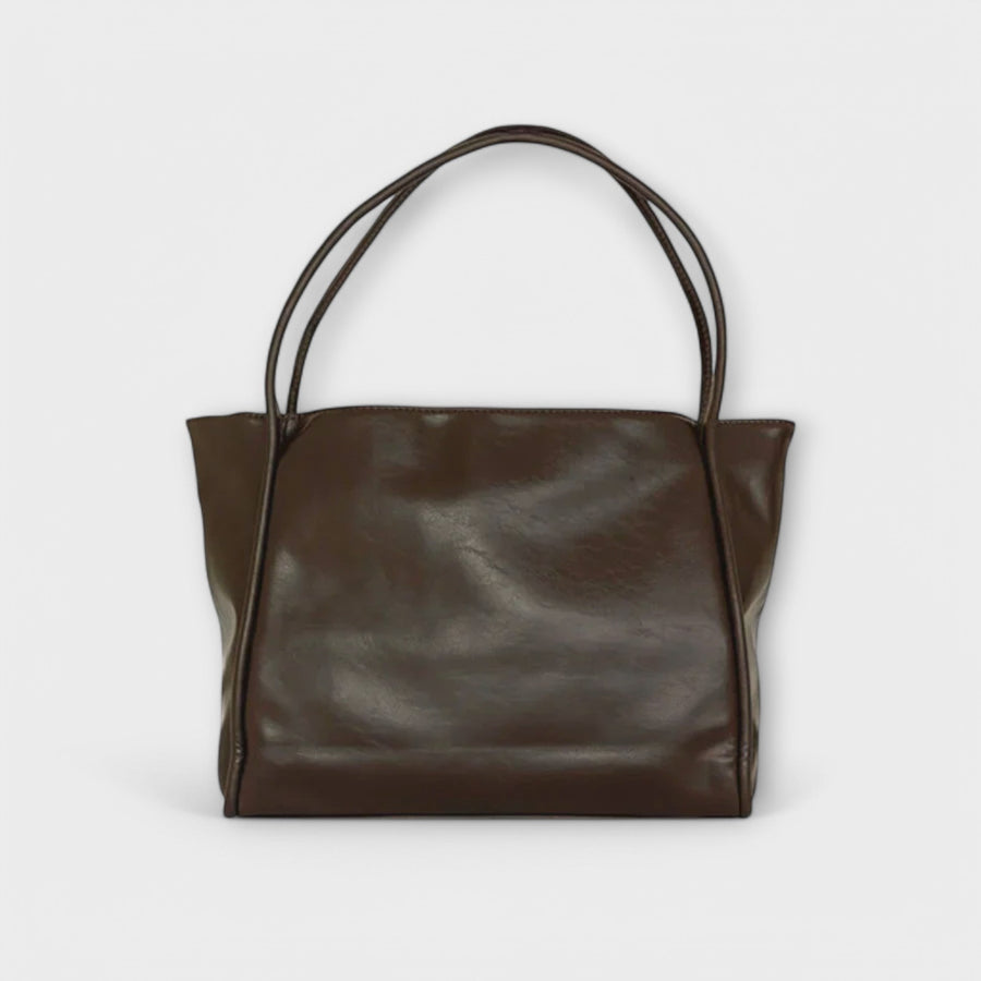 WOMEN'S STRUCTURED MINIMALIST SHOULDER TOTE BAG - Zarino Newstyle