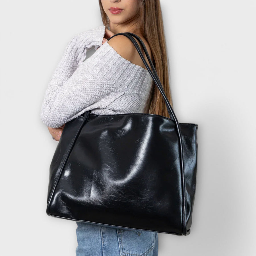 WOMEN'S STRUCTURED MINIMALIST SHOULDER TOTE BAG - Zarino Newstyle