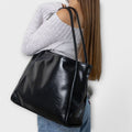 WOMEN'S STRUCTURED MINIMALIST SHOULDER TOTE BAG - Zarino Newstyle