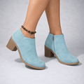 WOMEN'S SUEDE ANKLE BOOTS - Zarino Newstyle