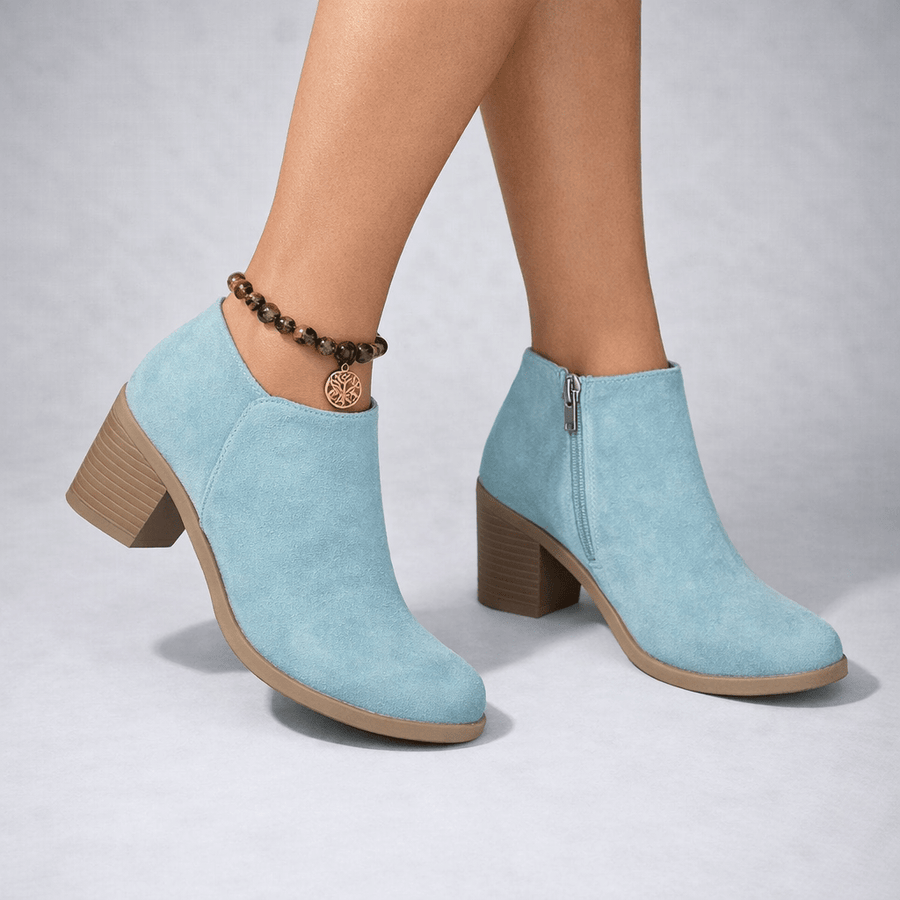 WOMEN'S SUEDE ANKLE BOOTS - Zarino Newstyle
