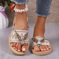 WOMEN'S SUMMER BOHO SLIP - ON FLAT SANDALS - Zarino Newstyle