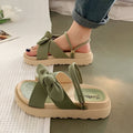 WOMEN'S SUMMER BOW PLATFORM SANDALS - Zarino Newstyle