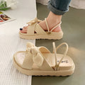WOMEN'S SUMMER BOW PLATFORM SANDALS - Zarino Newstyle