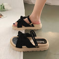 WOMEN'S SUMMER BOW PLATFORM SANDALS - Zarino Newstyle