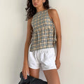 WOMEN'S SUMMER BOW TIE TANK TOP - Zarino Newstyle