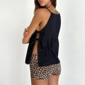 WOMEN'S SUMMER BOW TIE TANK TOP - Zarino Newstyle
