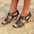 WOMEN'S SUMMER CHUNKY HEEL SANDALS - Zarino Newstyle