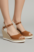 WOMEN'S SUMMER CLOSED - TOE ESPADRILLE PLATFORM SANDALS - Zarino Newstyle