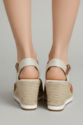 WOMEN'S SUMMER CLOSED - TOE ESPADRILLE PLATFORM SANDALS - Zarino Newstyle