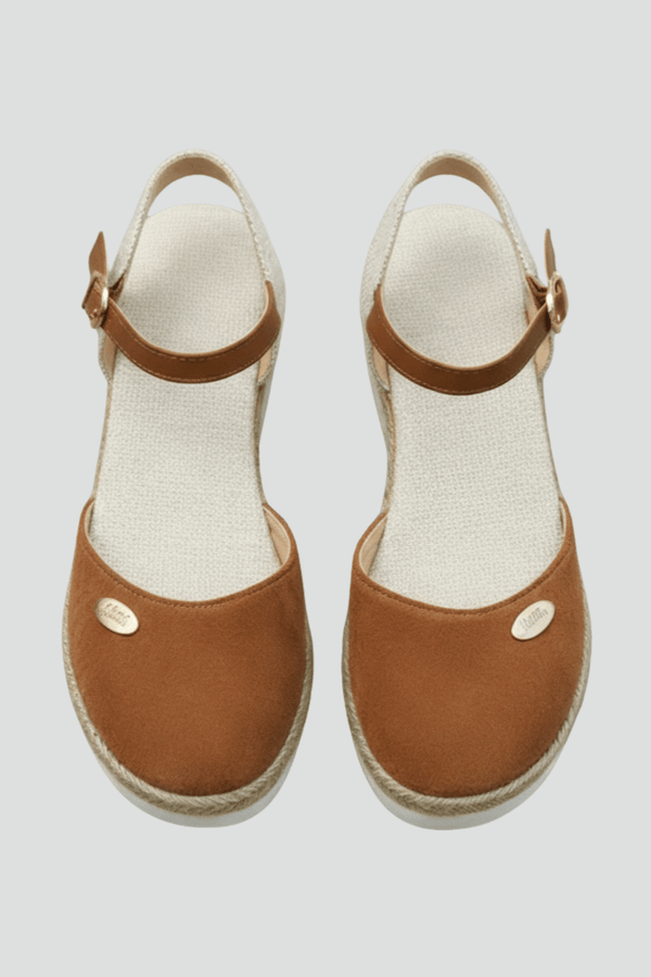 WOMEN'S SUMMER CLOSED - TOE ESPADRILLE PLATFORM SANDALS - Zarino Newstyle