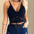 WOMEN'S SUMMER CROCHET CROP TOP - Zarino Newstyle