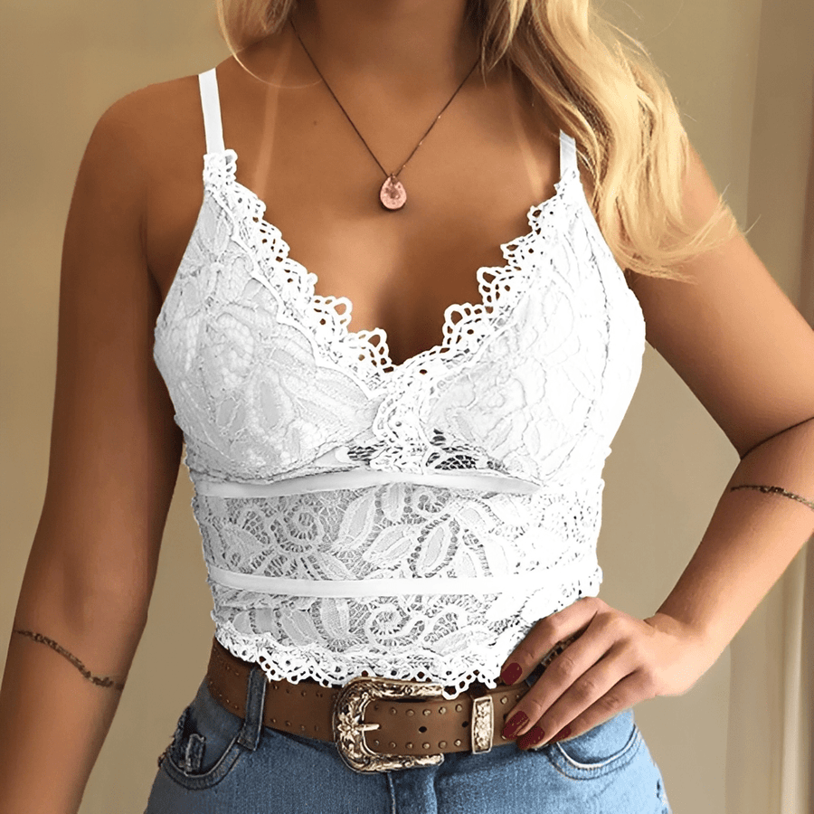 WOMEN'S SUMMER CROCHET CROP TOP - Zarino Newstyle