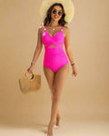WOMEN'S SUMMER CROSSOVER ONE PIECE SWIMSUIT - Zarino Newstyle