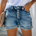 WOMEN'S SUMMER DISTRESSED DENIM SHORTS - Zarino Newstyle