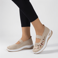 WOMEN'S SUMMER FLORAL EMBROIDERED SLIP - ON SNEAKERS - Zarino Newstyle