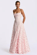 WOMEN'S SUMMER FLORAL LACE MAXI DRESS - Zarino Newstyle