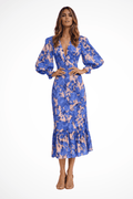 WOMEN'S SUMMER FLORAL MIDI DRESS - Zarino Newstyle