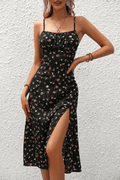 WOMEN'S SUMMER FLORAL MIDI SLIP DRESS - Zarino Newstyle