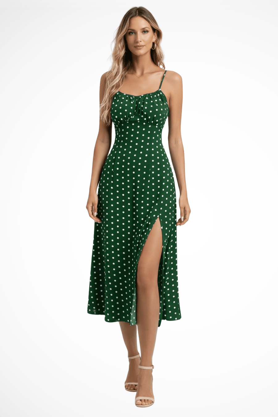 WOMEN'S SUMMER FLORAL MIDI SLIP DRESS - Zarino Newstyle