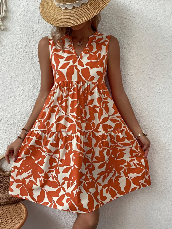 WOMEN'S SUMMER FLORAL MINI DRESS - Zarino Newstyle
