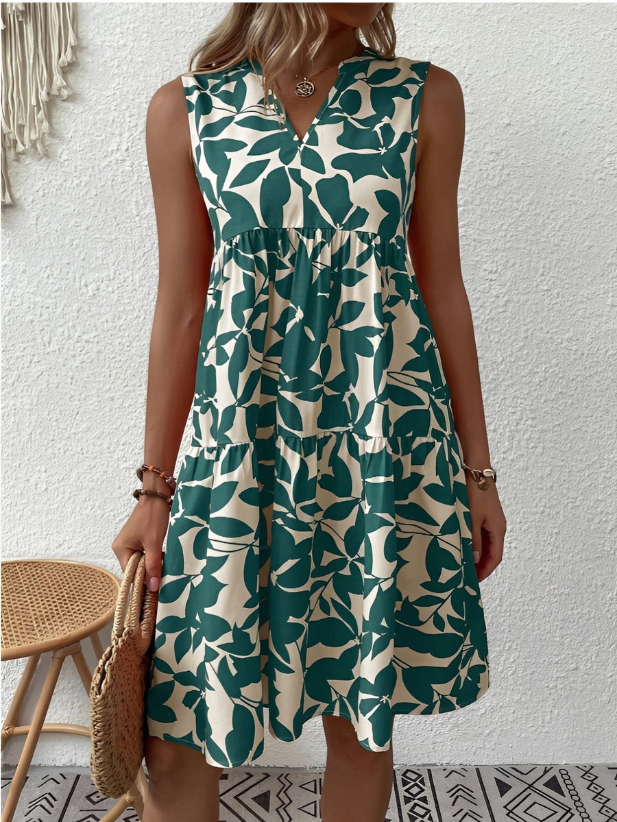 WOMEN'S SUMMER FLORAL MINI DRESS - Zarino Newstyle