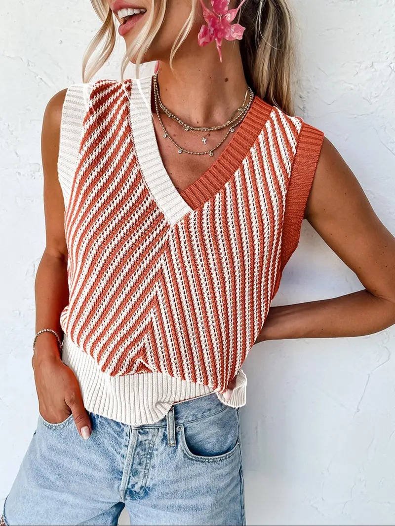 WOMEN'S SUMMER KNIT TANK TOP - Zarino Newstyle