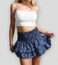 WOMEN'S SUMMER LAYERED RUFFLE MINI SKIRT - Zarino Newstyle
