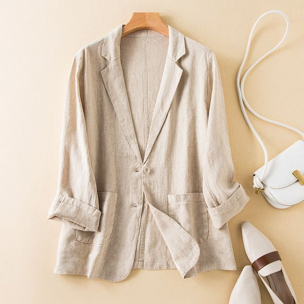 WOMEN'S SUMMER LIGHTWEIGHT BLAZER - Zarino Newstyle