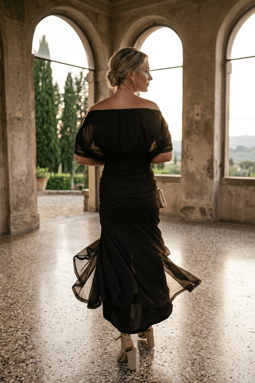 WOMEN'S SUMMER OFF SHOULDER MAXI DRESS - Zarino Newstyle