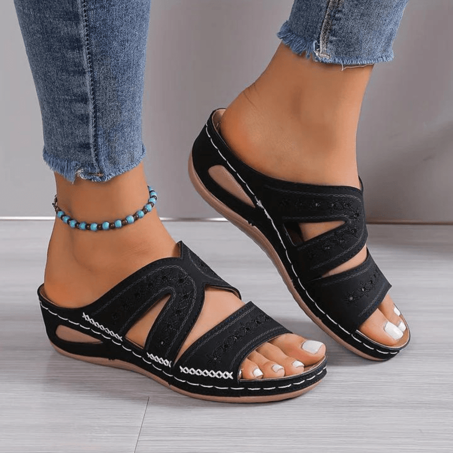 WOMEN'S SUMMER ORTHOPEDIC FLAT SANDALS - Zarino Newstyle