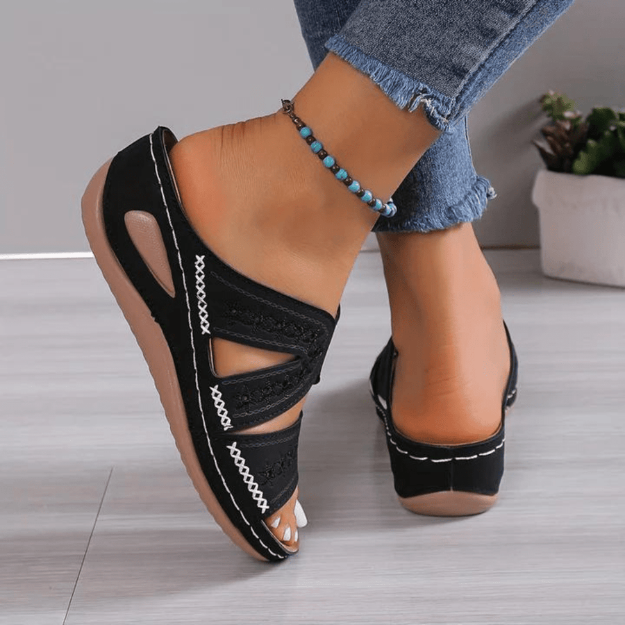 WOMEN'S SUMMER ORTHOPEDIC FLAT SANDALS - Zarino Newstyle