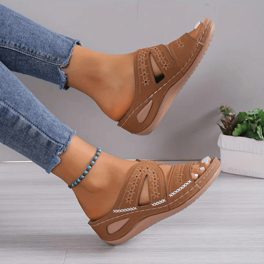 WOMEN'S SUMMER ORTHOPEDIC FLAT SANDALS - Zarino Newstyle