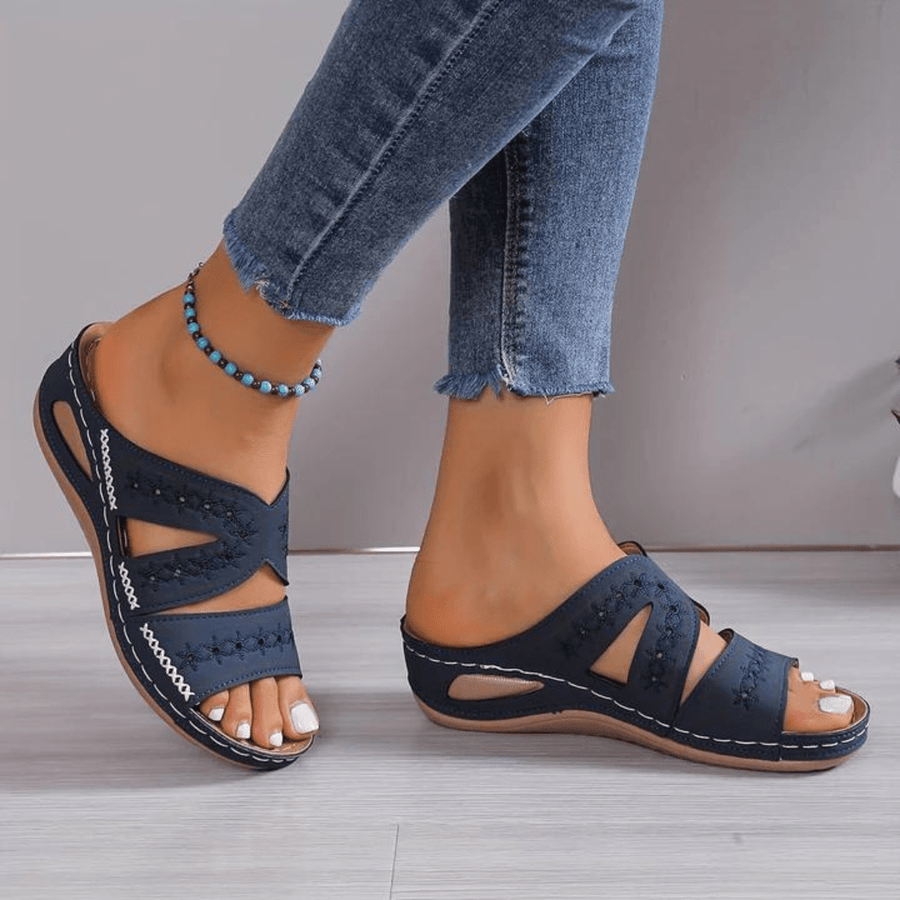WOMEN'S SUMMER ORTHOPEDIC FLAT SANDALS - Zarino Newstyle