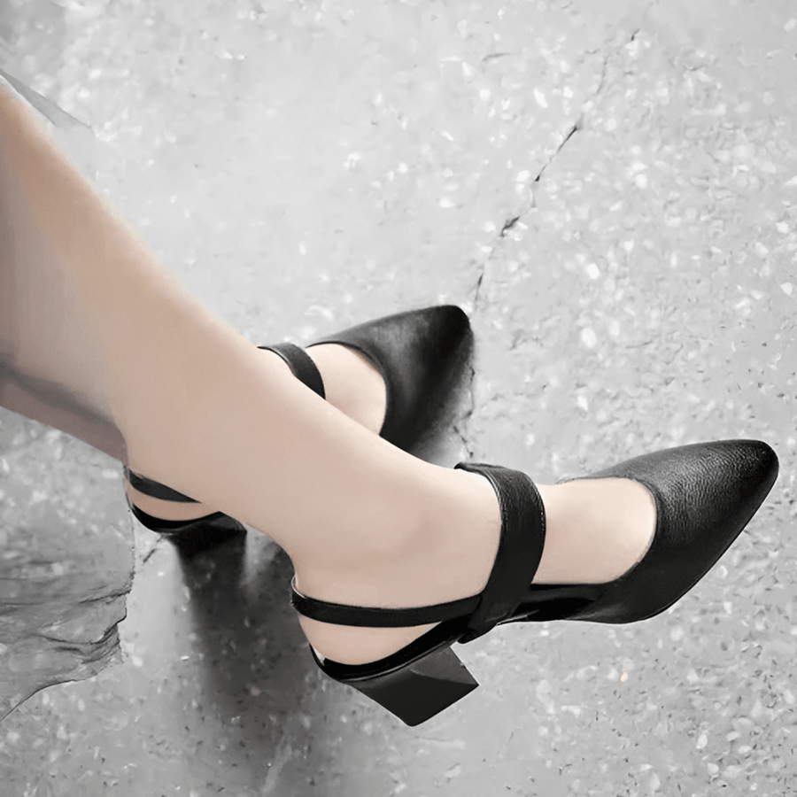 WOMEN'S SUMMER POINTED TOE MARY JANE PUMPS - Zarino Newstyle