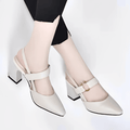 WOMEN'S SUMMER POINTED TOE MARY JANE PUMPS - Zarino Newstyle