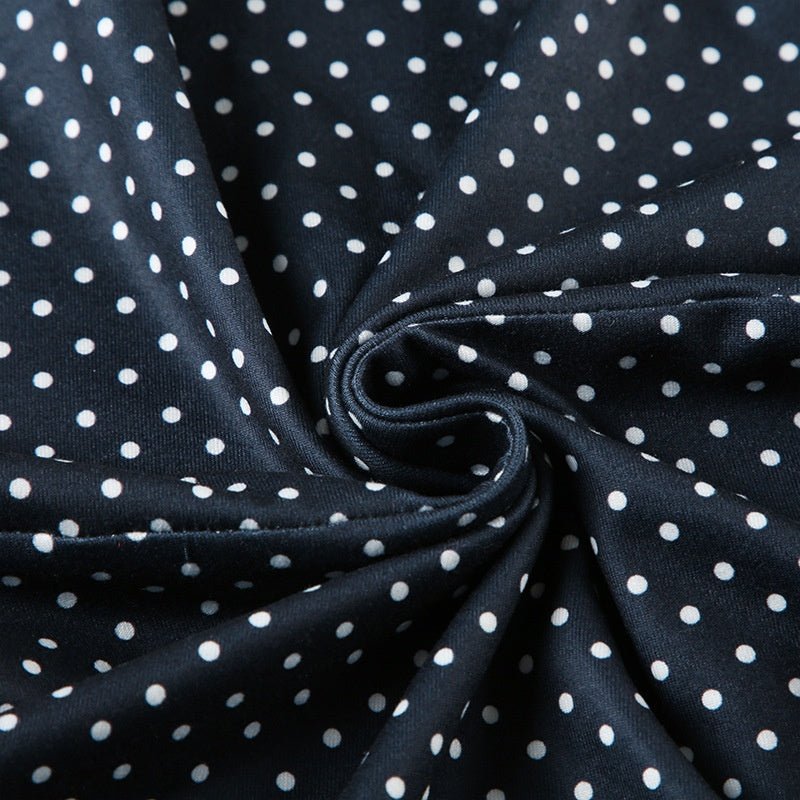 WOMEN'S SUMMER POLKA DOT MINI DRESS - Zarino Newstyle