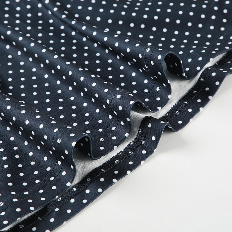 WOMEN'S SUMMER POLKA DOT MINI DRESS - Zarino Newstyle