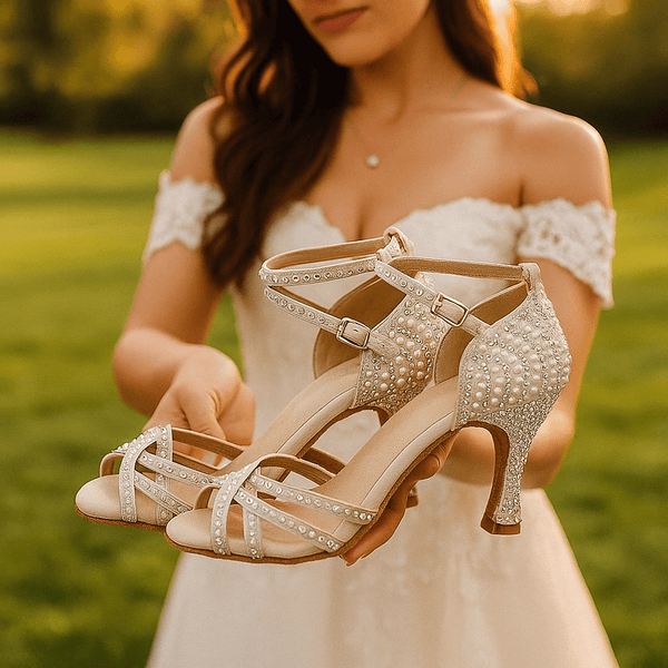 WOMEN'S SUMMER SATIN HEELED SANDALS - Zarino Newstyle
